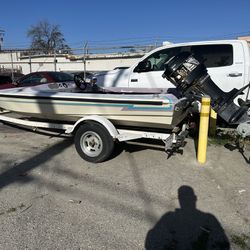 Trailer And Boat 