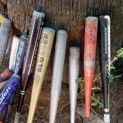 Bats 13.00 each , 30 to 32"