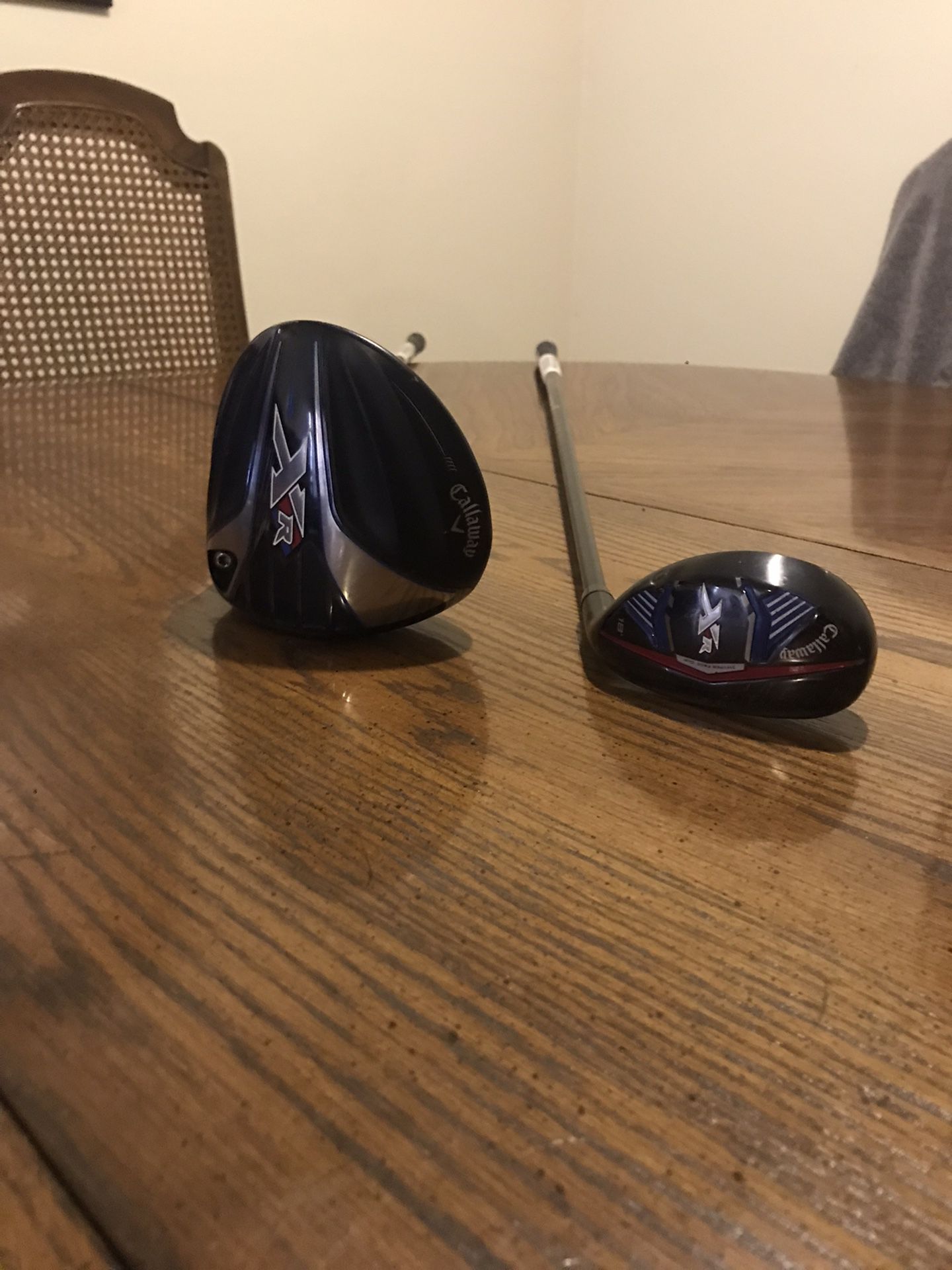 Callaway XR Driver And Hybrid 