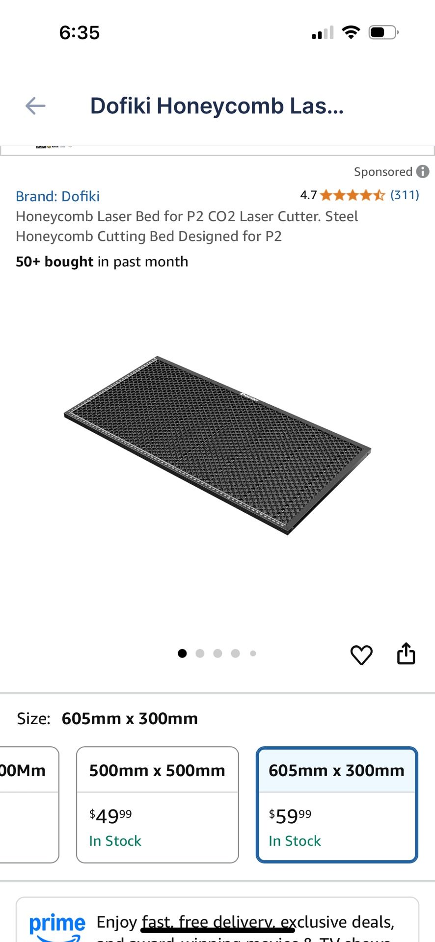 Honeycomb laser bed