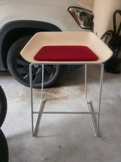 Matching retro barstools
