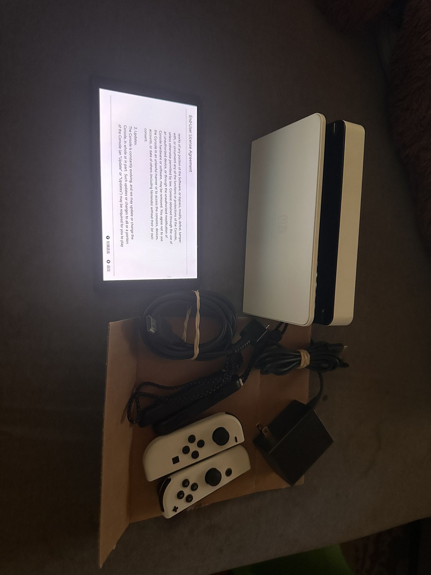 Nintendo Switch OLED ( White)