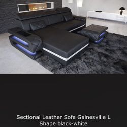 Premium Leather Sofa 