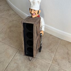 Unique  4 Bottle Wine Holder