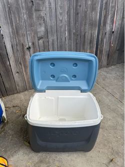 Igloo ice chest.