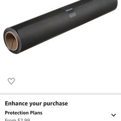 Flat black Cinefoil 24”x25ft roll