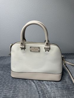 Kate Spade Beige And White Purse