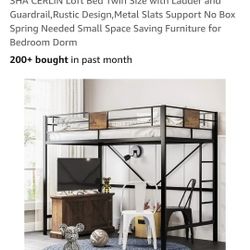 Loft Bed Frame 