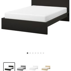 Queen Bed Frame (IKEA Malm) 