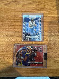 Rams Matthew Stafford 4/10 Puka Nacua Absolute Rookie card