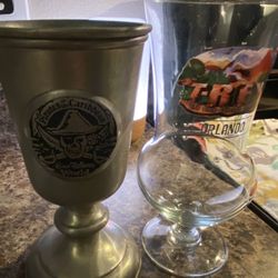 Pirates Of The Caribbean Pewter Chalice Goblet Cup Walt Disney World