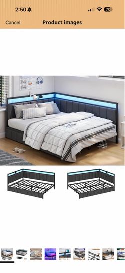 Full size bed frame