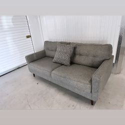 Comfy, Gray Sofa Couch