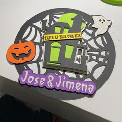 Halloween Inspired Cake Topper