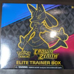 Crown Zenith Sealed By Factory Elite Trainer Box