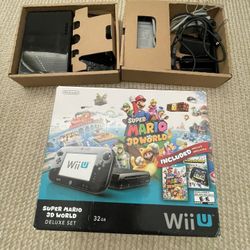 nintendo wii u console 3d 3ds