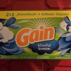 Gain Dryer Sheets 