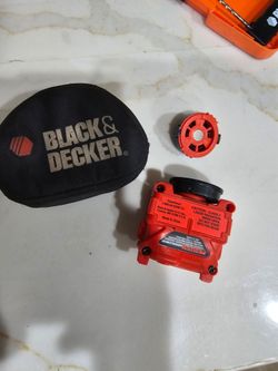 Black & Decker BDL200S Laser Level w/ Magnetic Wall Mount & Case Tested Works