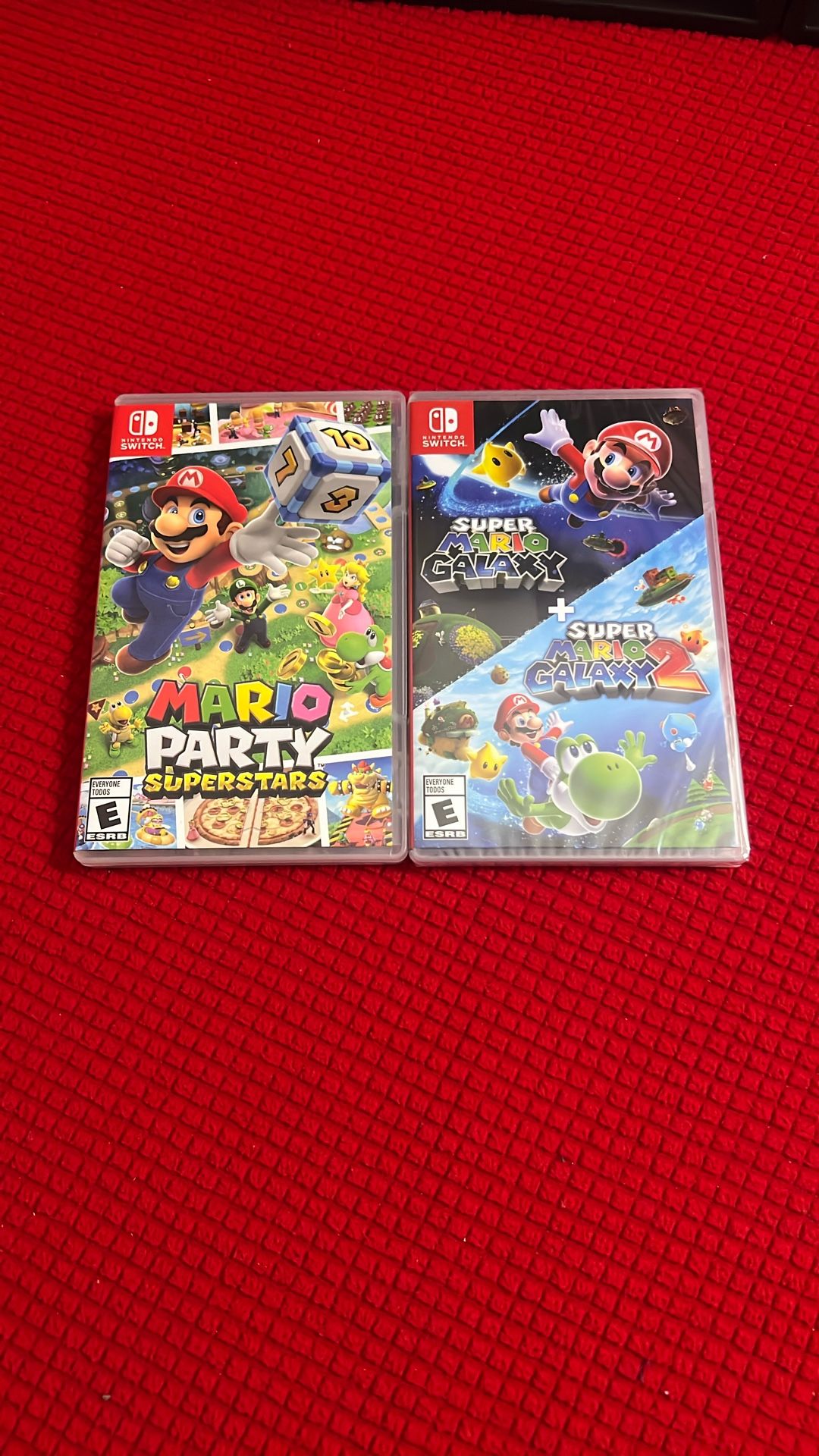 Nintendo Switch Games. Mario Party Superstars, Super Mario Galaxy 1-2. Nintendo Switch 