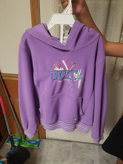 Disney tinker bell purple sweater