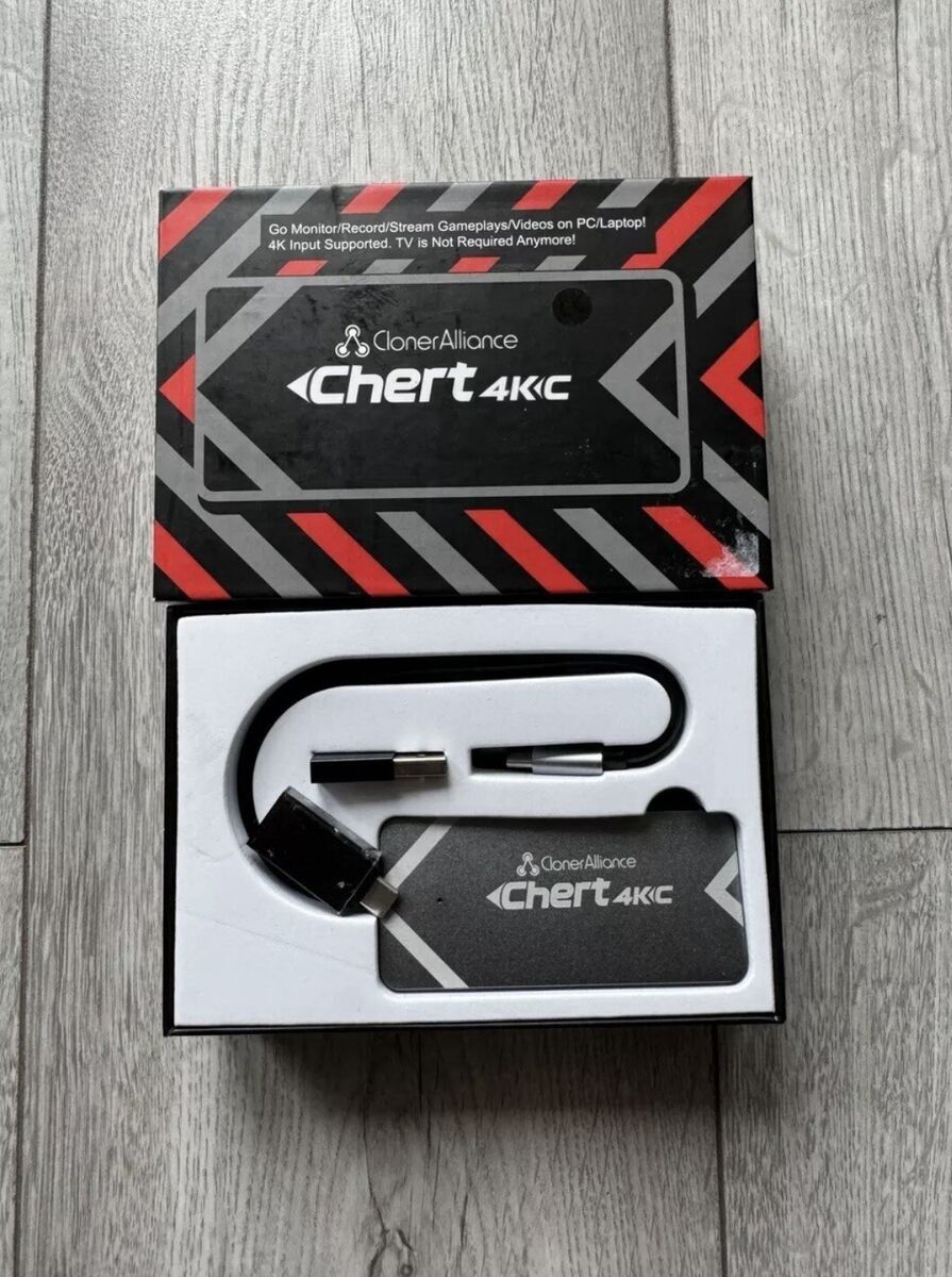 Chert 4KC, HDMI to USB-C Video Capture Dongle