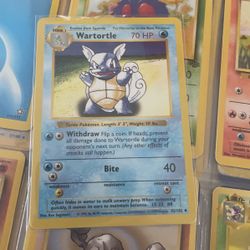 Wartortle 42/102 Base Set (Shadowless)