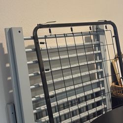 Grey 5 In 1 Convertible Crib 