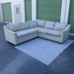 Grey Sectional Couch Set Local Delivery 🚚 