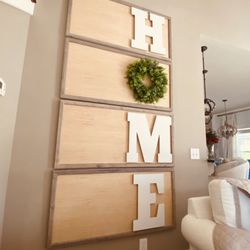 Massive 8 Ft Wall Art Sign Pls Read Description 