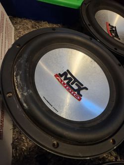 Mtx thunder 7500 10" sub dvc 4 ohm