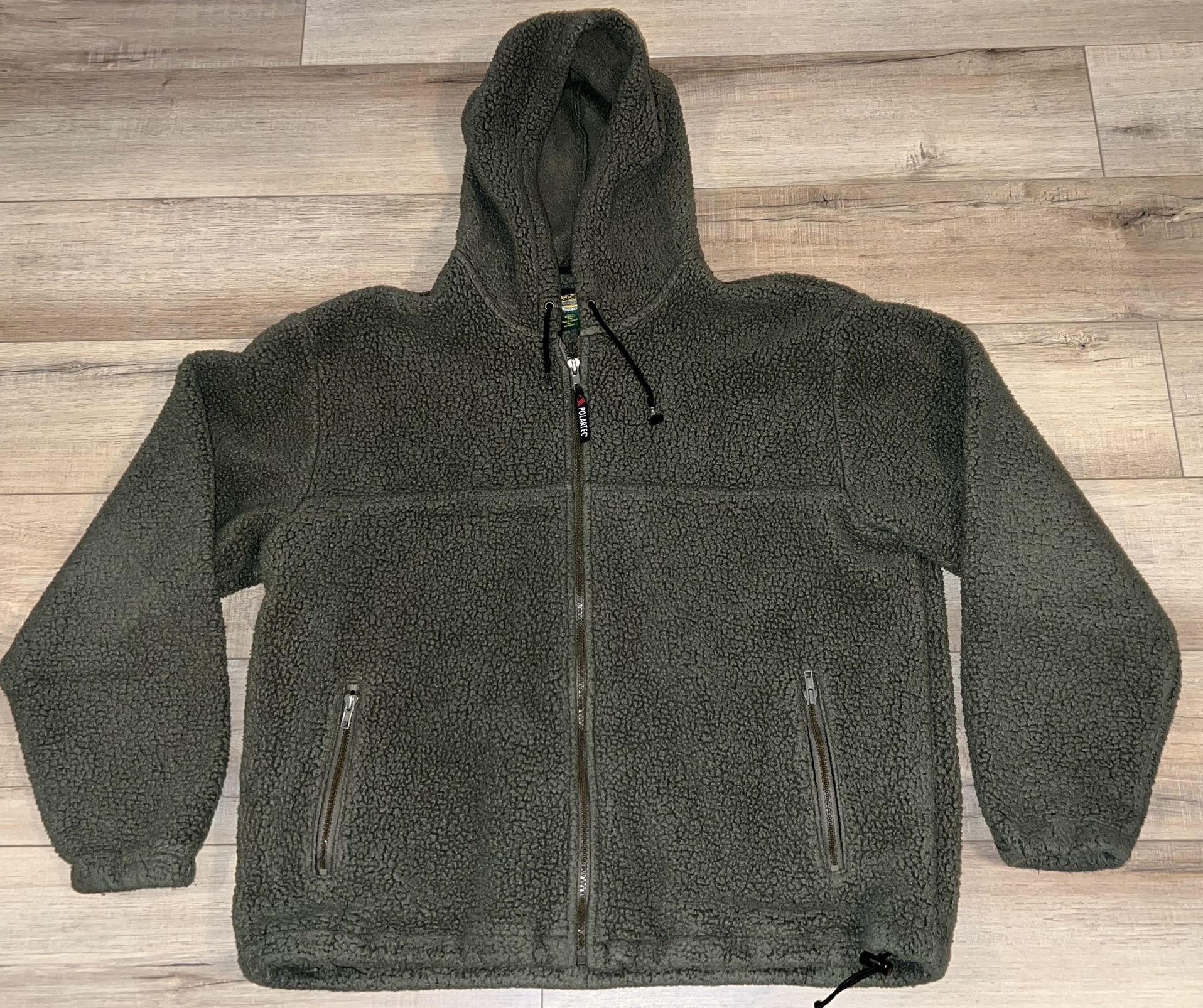 Cabelas Fleece Hoodie Men’s Jacket Large