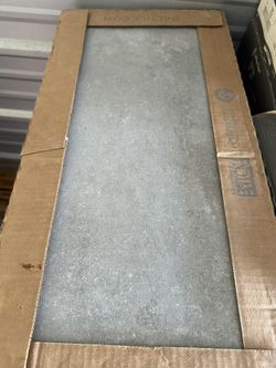 12x24 Gray Porcelain Floor Tile - Daltile - New - 13.72 sq ft per Case