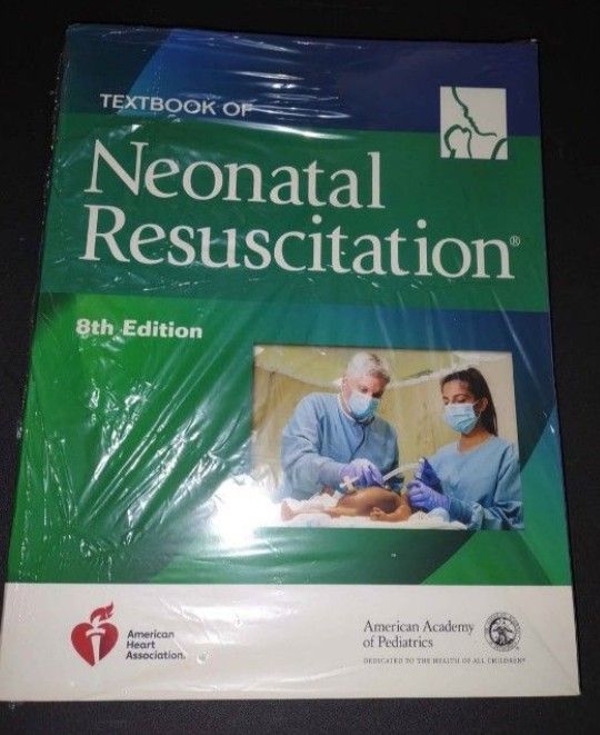 Neonatal Resuscitation text book 8th edition Paperback New