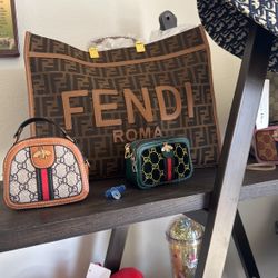 Tote Brown 