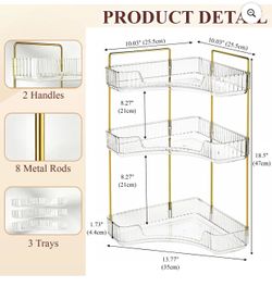 Bathroom counter organizer
