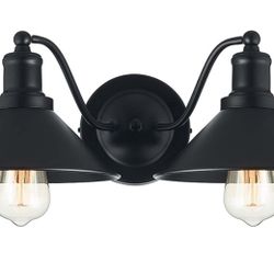 2－Light Vanity Light Wall Sconce Industrial Kitchen Bathroom Farmhouse