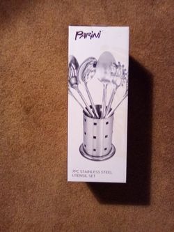 Parini 7 Piece Stainless Steel Utensil Set