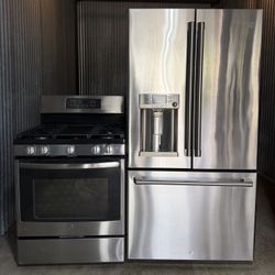 Refrigerator And Stove 