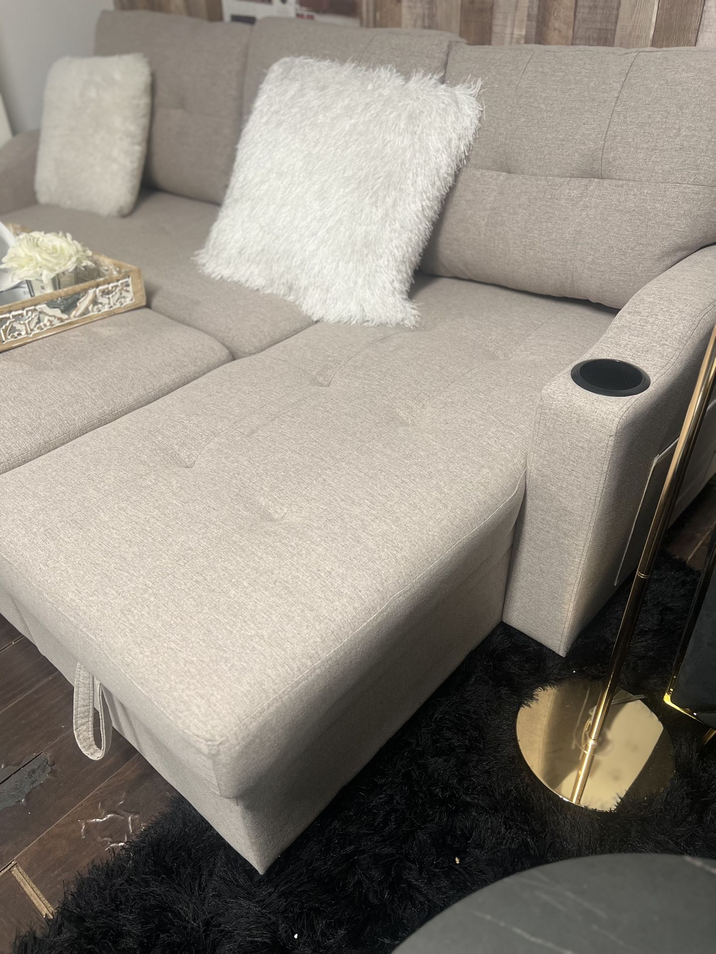 Brand New Sleeper Sectional- Finance Available Only $39 Down.