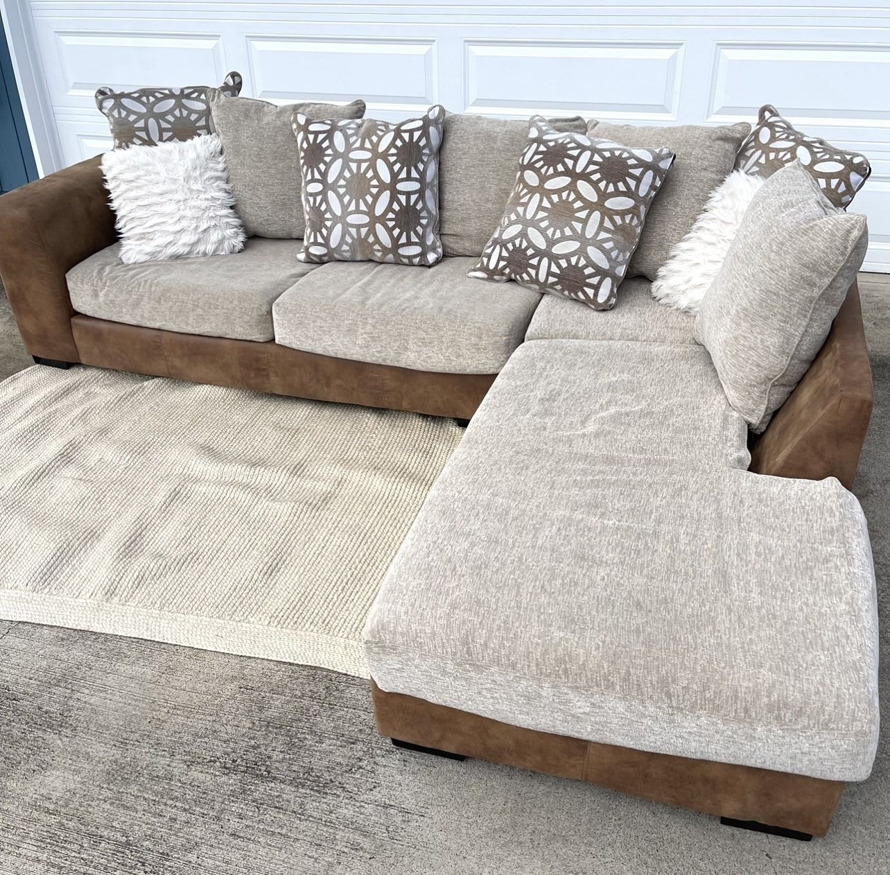 Sectional Sofa Free Delivery Couch With Chaise