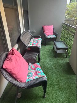 Resin Wicker Patio -set priced to sell fast