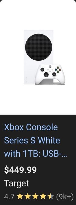 Xbox Series S With Controller And Headset 
