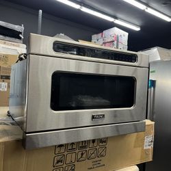 Viking Professional Built In 24” Microwave Drawer Stainless
