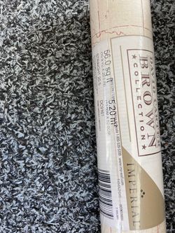 1 New Roll Pre-Pasted Washable Wall Paper 56 Square Feet