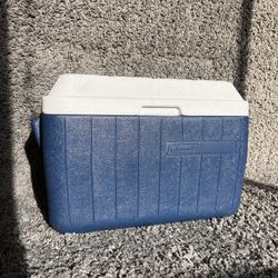 Blue Coleman Cooler
