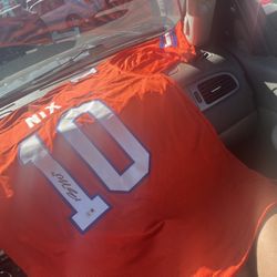 Autographed Bo Nix Jersey