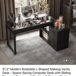 Vanity Makeup Desk 