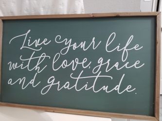 Hobby lobby Wall Decor (Size 31x18)