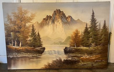 Beautiful Landscape Oil Painting.