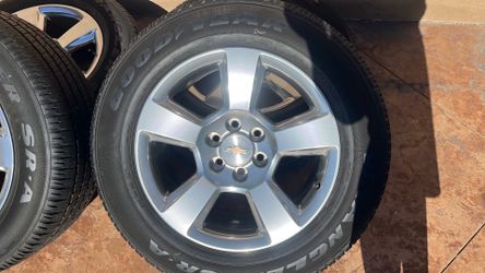 20 Inch OEM Chevrolet LTZ rims